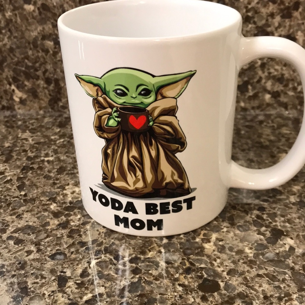 Baby Yoda coffee mug